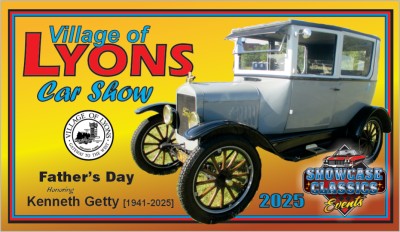 Sunday, June 15th - Lyon's Father's Day Car Show in Lyons