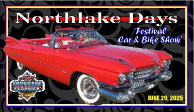 Sunday, June 29th - Northlake Days Festival Car & Bike Show in Northlake